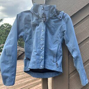 EUC Marmot Precip (?) Technical Jacket Powder Blue - Rain, Wind, Snow